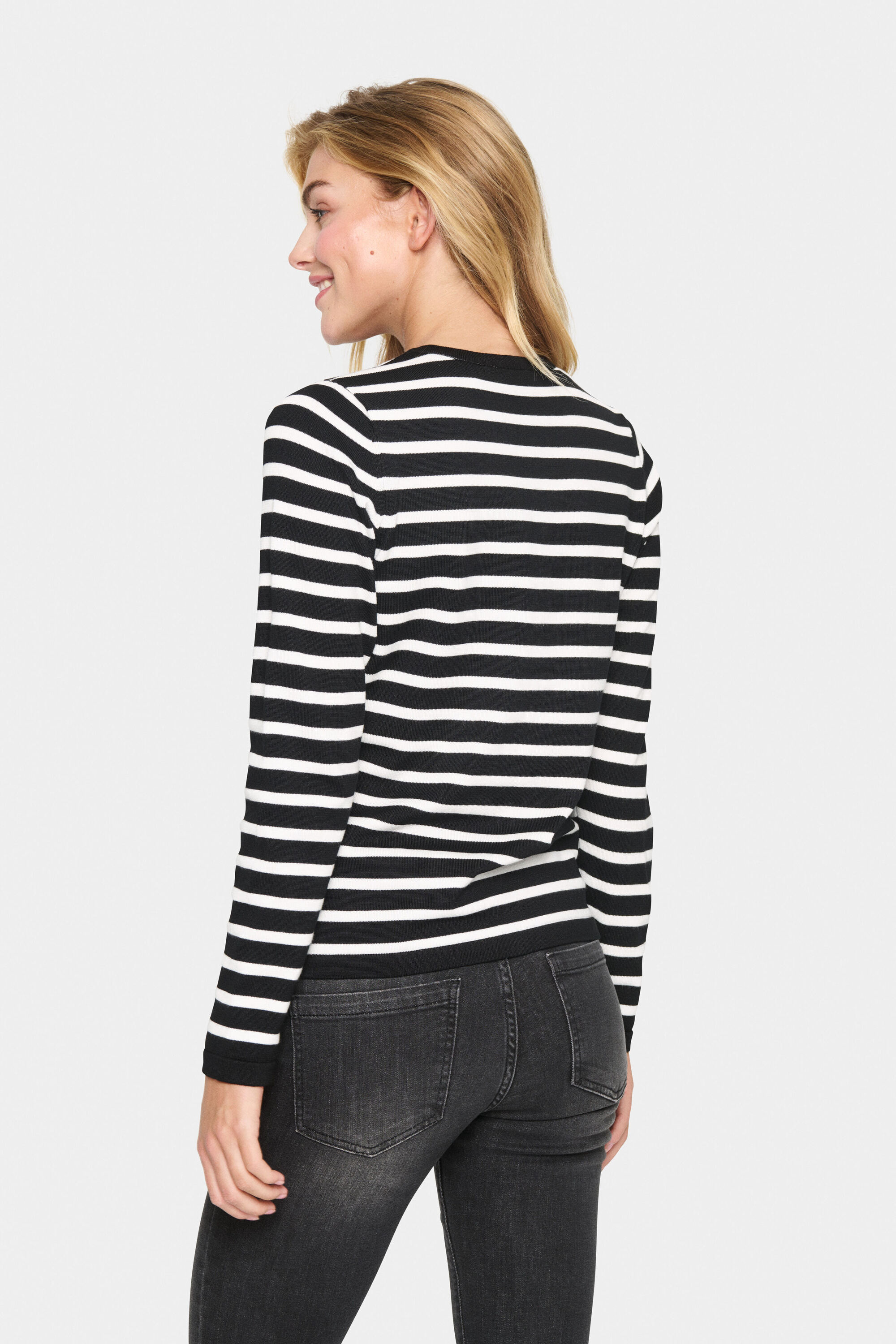 Saint Tropez Vest MilaSZ Striped Cardigan