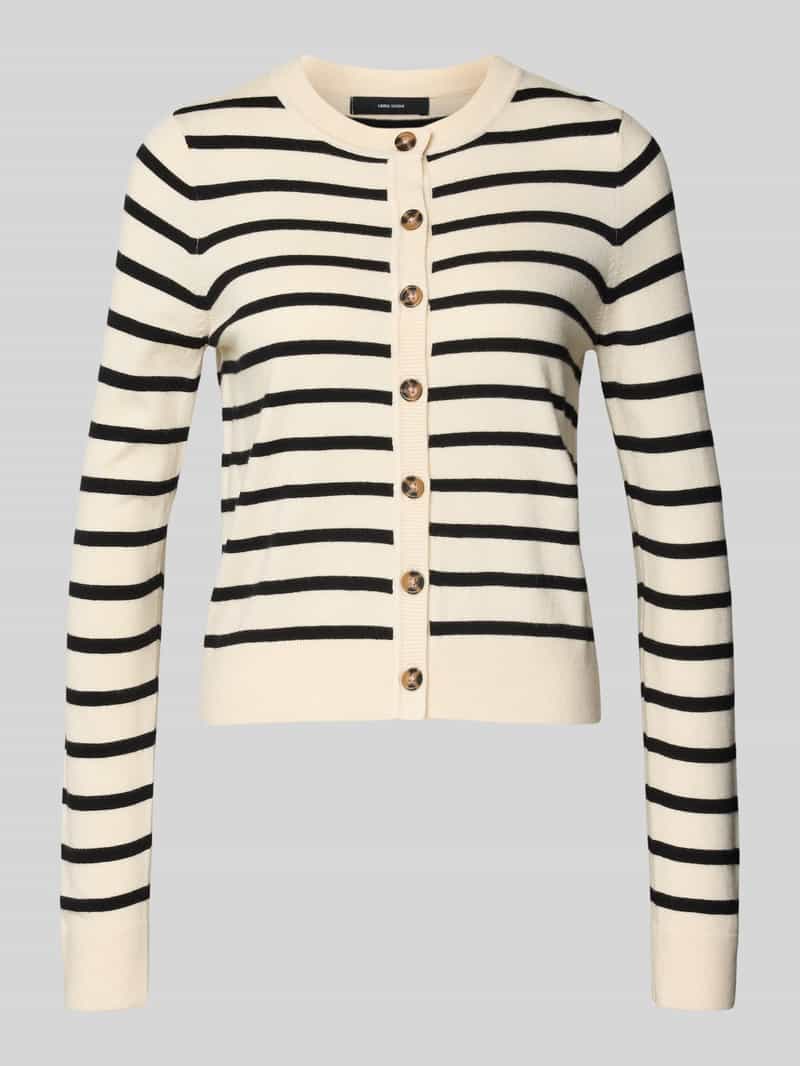 Vero Moda Vest VMSABA PLAIN LS O-NECK CARDIGAN NOOS