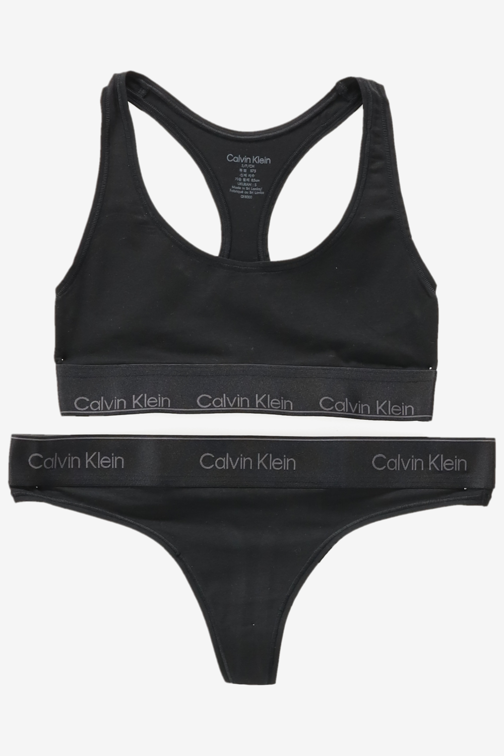 Calvin Klein Bralette-bh UNDERWEAR GIFT SET met ck-logo-opschrift (set, 2-delig)