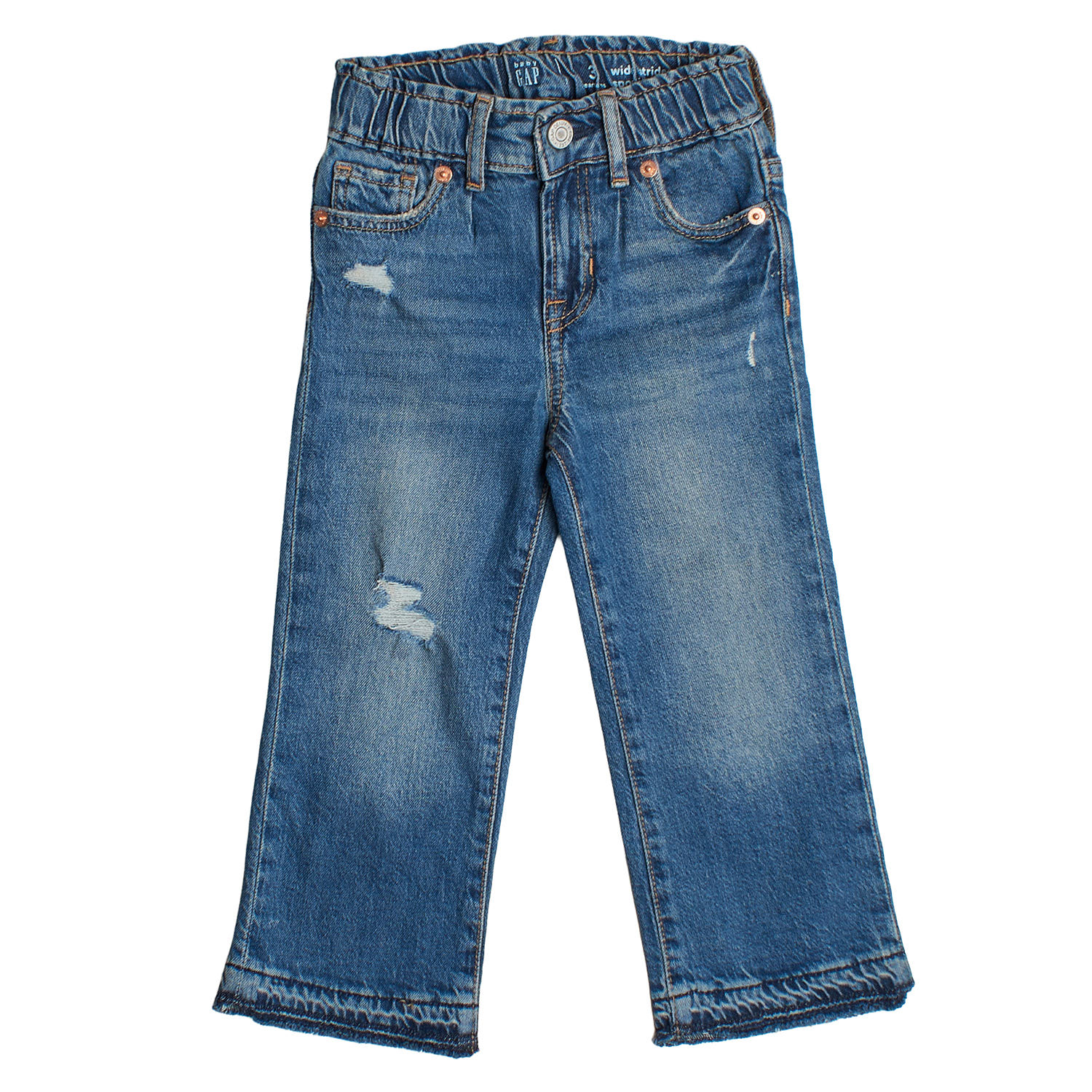 BlackPrice Pantalón Vaquero Recto 452953 para Bebé Niña 12/18 MESES