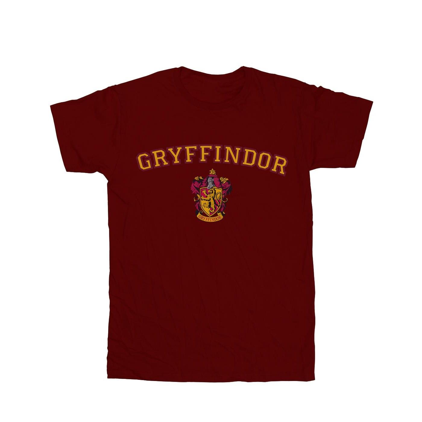 Harry Potter jongens Griffoendor Crest T-shirt 9-11 Years bordeaux