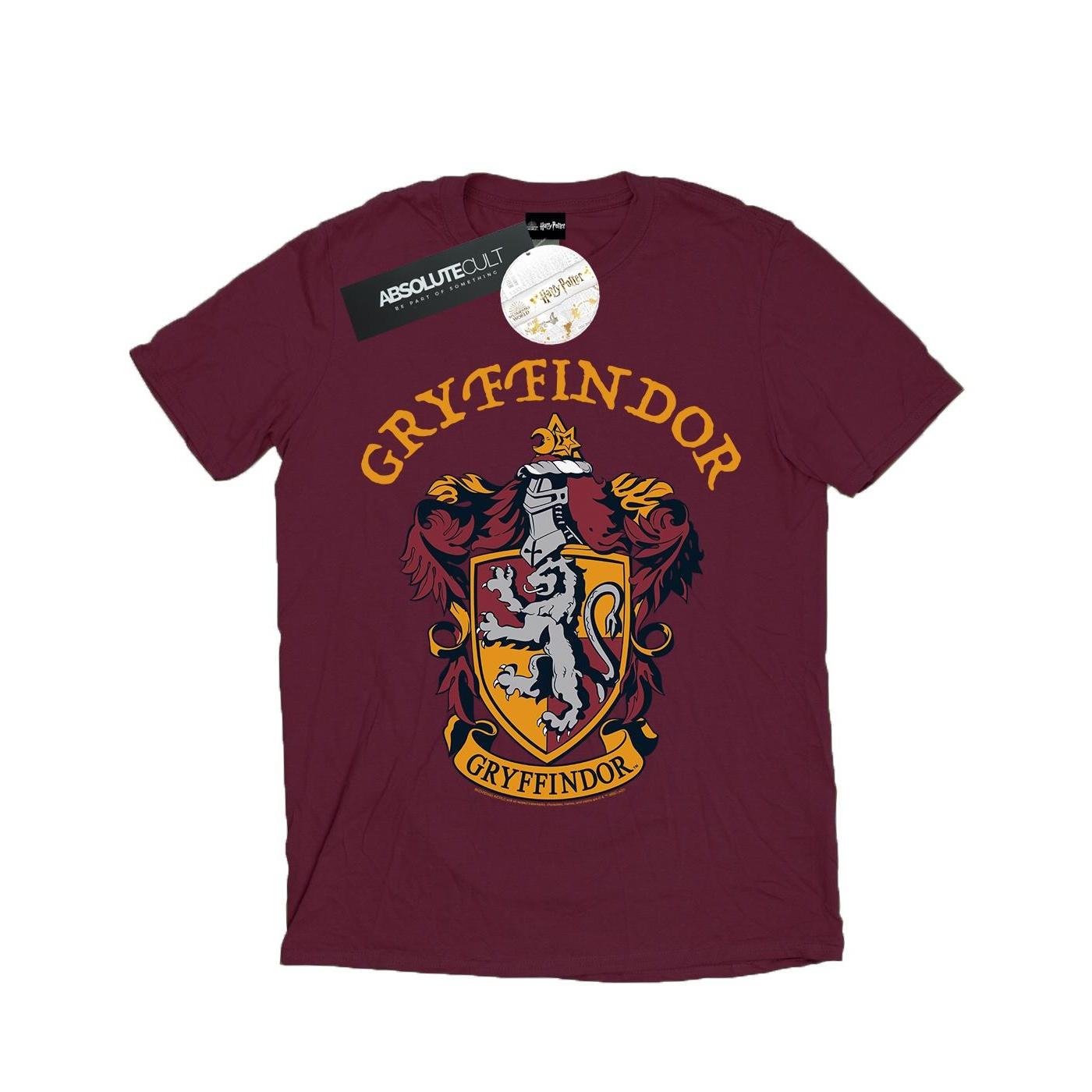 Harry Potter jongens Griffoendor Crest T-shirt 12-13 bordeaux