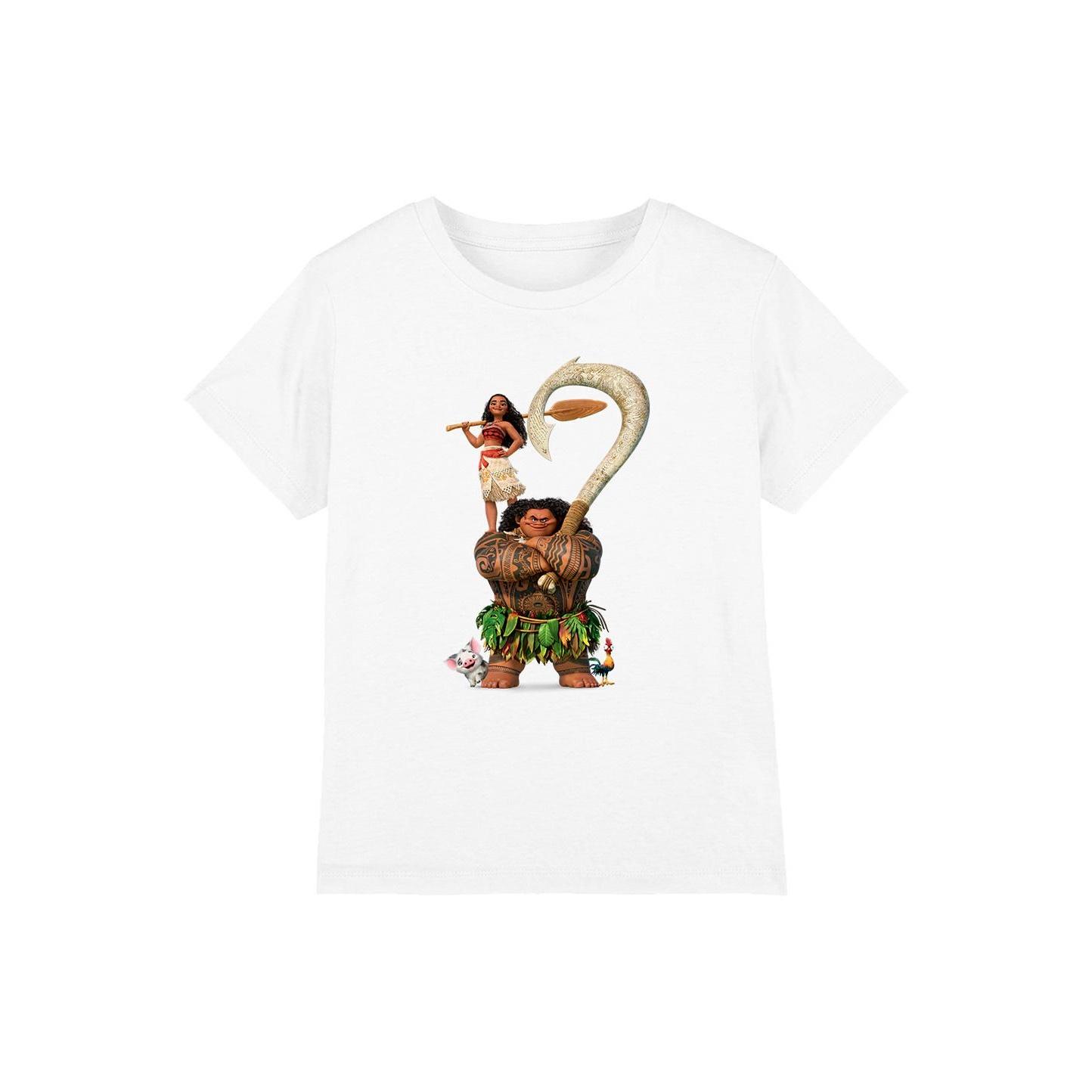 Moana Kinder/Kids Maui  gestapeld T-shirt 5-6 Years