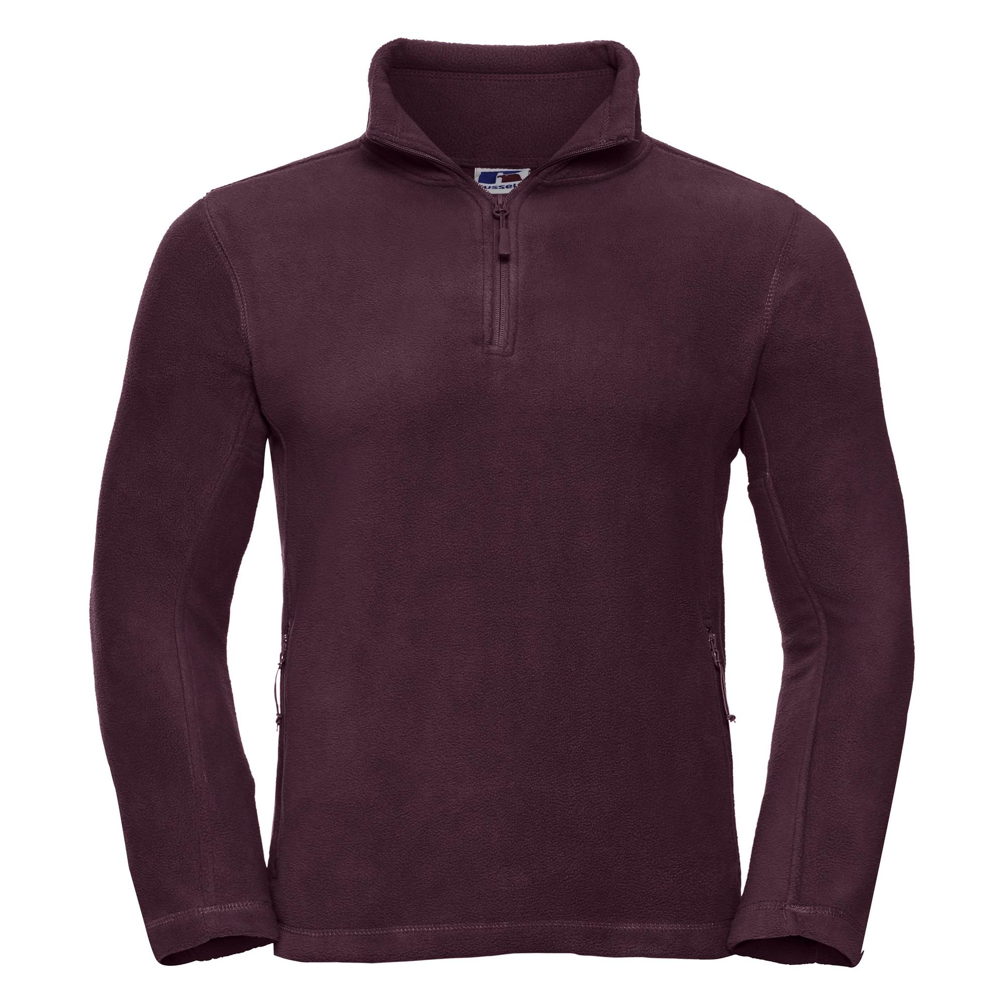 Russell Heren outdoorfleecetop met 1/4 rits XS