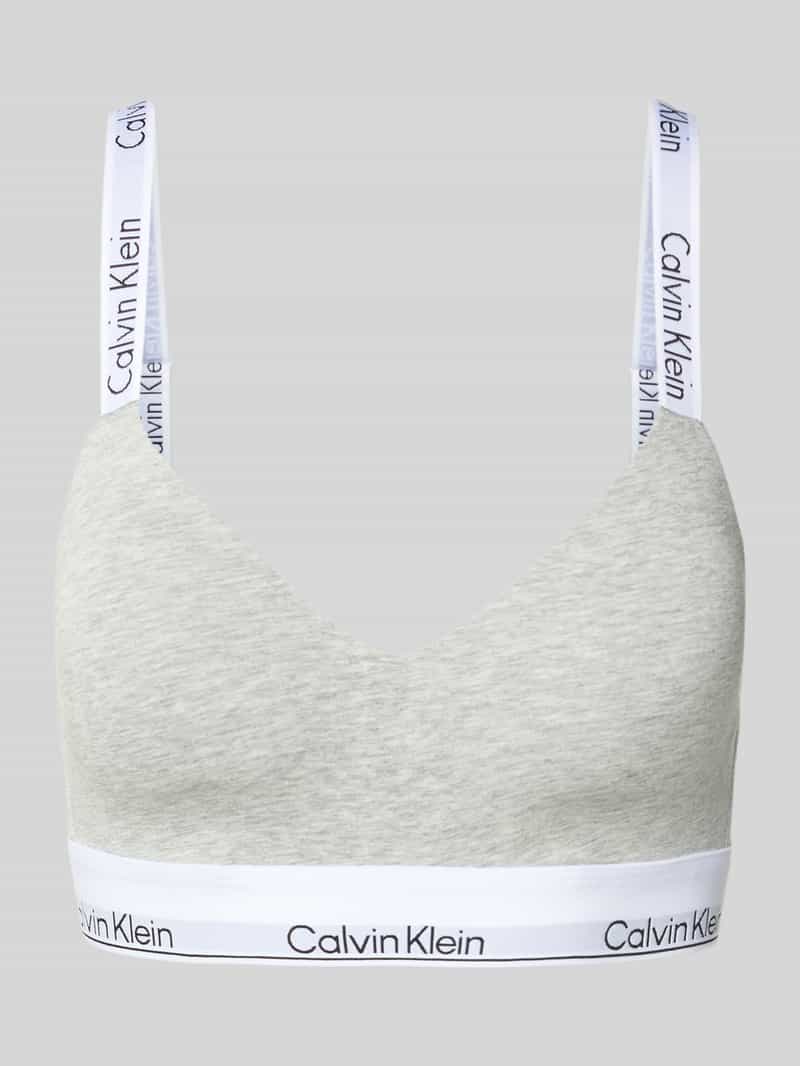 Calvin Klein Bralette met een logo-opschrift