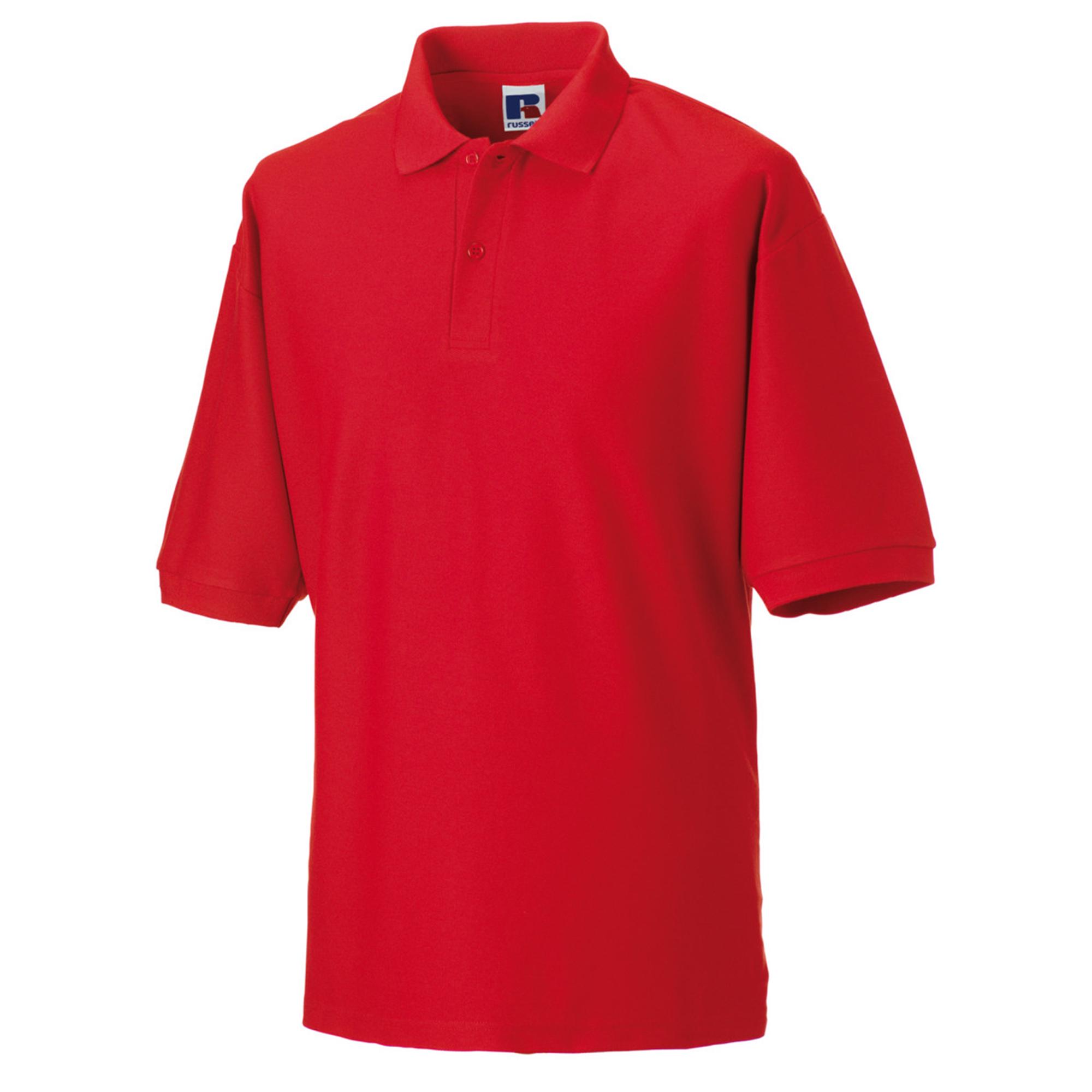 Jerzees Colours Russell Heren klassiek polykatoen poloshirt met korte mouwen S