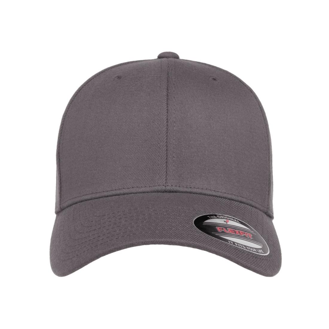 Flexfit by Yupoong baseballpet van wolmix L/XL grijs