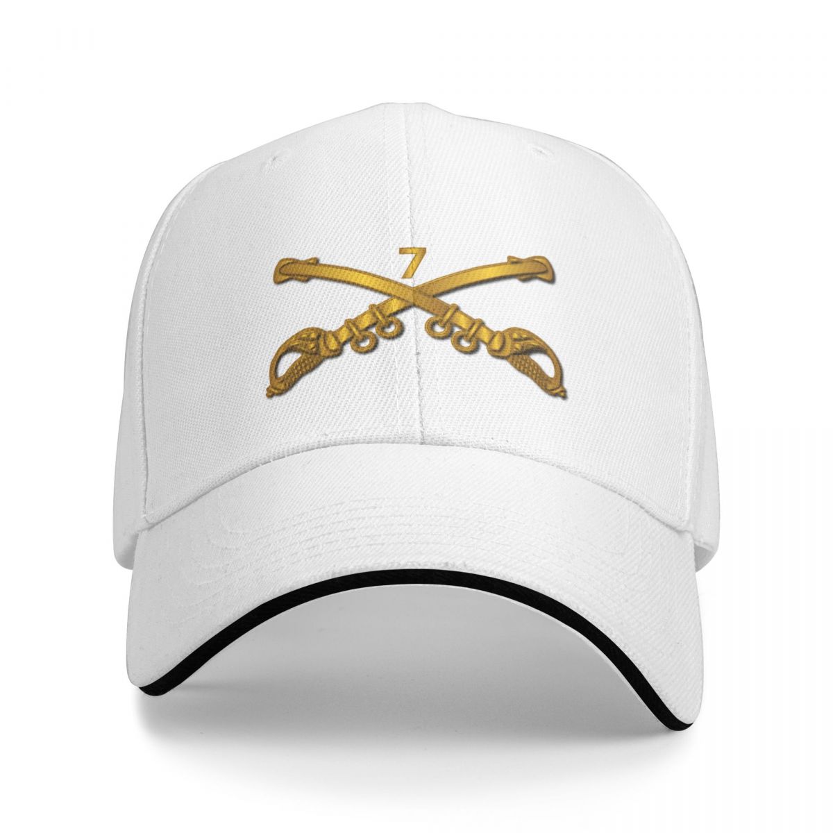 Colorbobble CAP Leger - 7e Cavalerie Tak wo Txt Baseball Cap Rave Militaire Cap Man Kap Militaire Tactische Caps Dameshoed Heren
