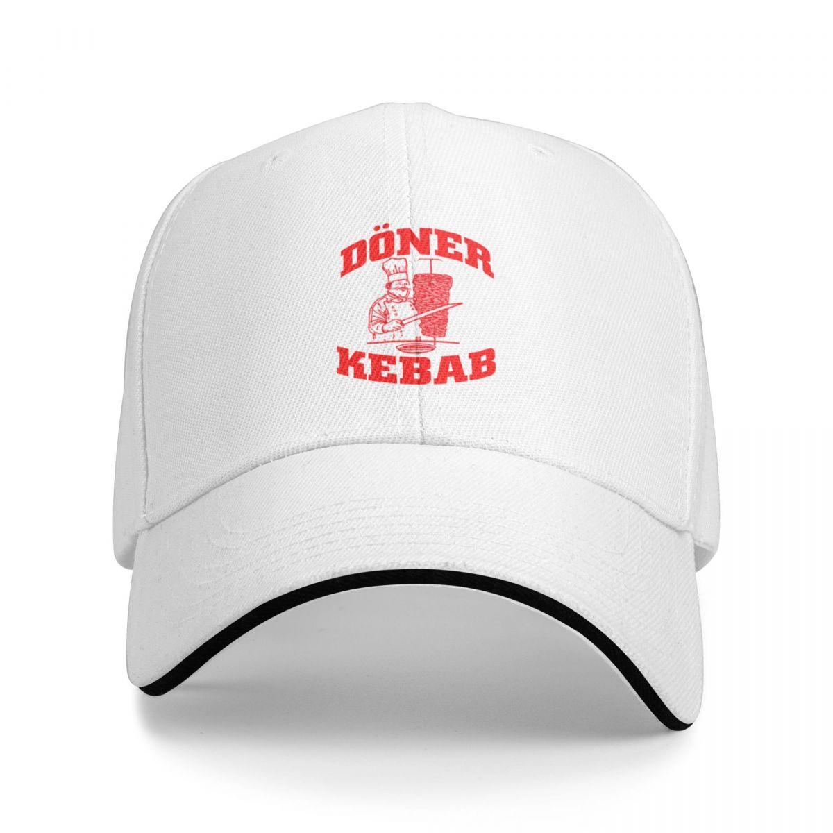 Flowers Fashion D℃NER KEBAB,DONER KEBAB Cap baseball cap grappige hoed baseball cap man Unisexs hoed Dames