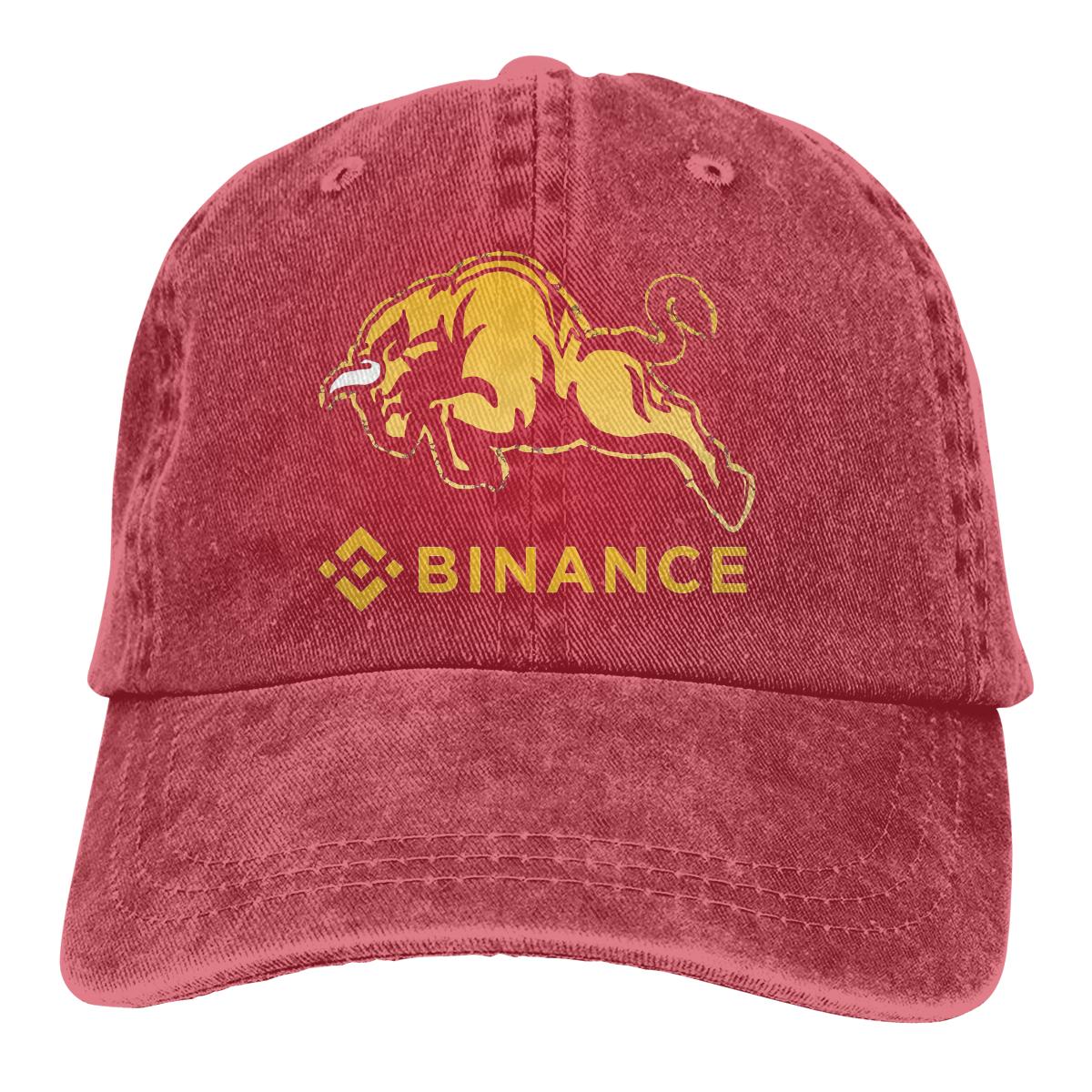 Colorbobble CAP BNB Bull Baseball Cap Unisex Hoeden Dames Vizierbescherming Snapback Binance Coin Crypto Miners Caps One Size