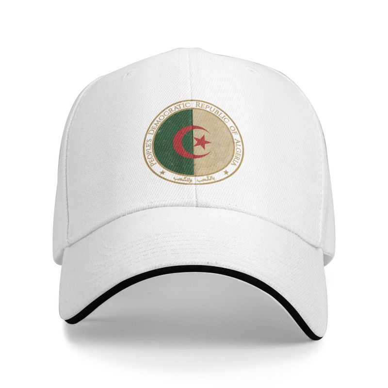 EUROLA Mode Algerije Vlag Baseball Cap Unisex Vrouwen Gepersonaliseerde Verstelbare Volwassen Afrika Afrikaanse Algerijnse Vlag Papa Hoed Lente Baseball Cap