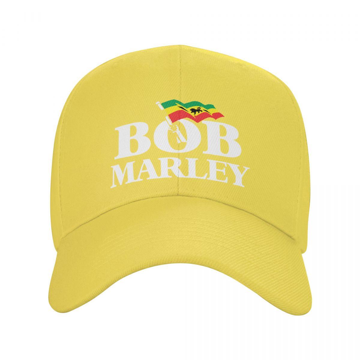 PREETY TOP Mode Jamaica Zanger Reggae Rock Bob Marley Baseball Cap Vrouwen Unisex Ademend Vader Hoed Outdoor Snapback Hoeden Zomer Caps Adjustable Cap