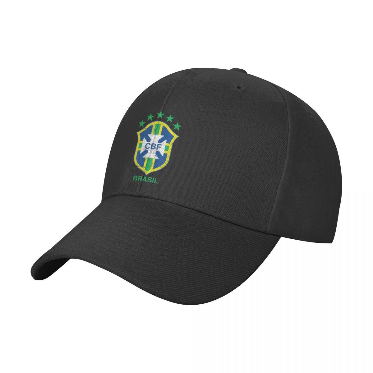 CAUSALXI Brasil Soccer Flag Team Brazilië Support Gift Baseball Cap Golf Hat Unisex Luxe Unisex Hoed Herenhoed Designer Unisex Hoed Dames