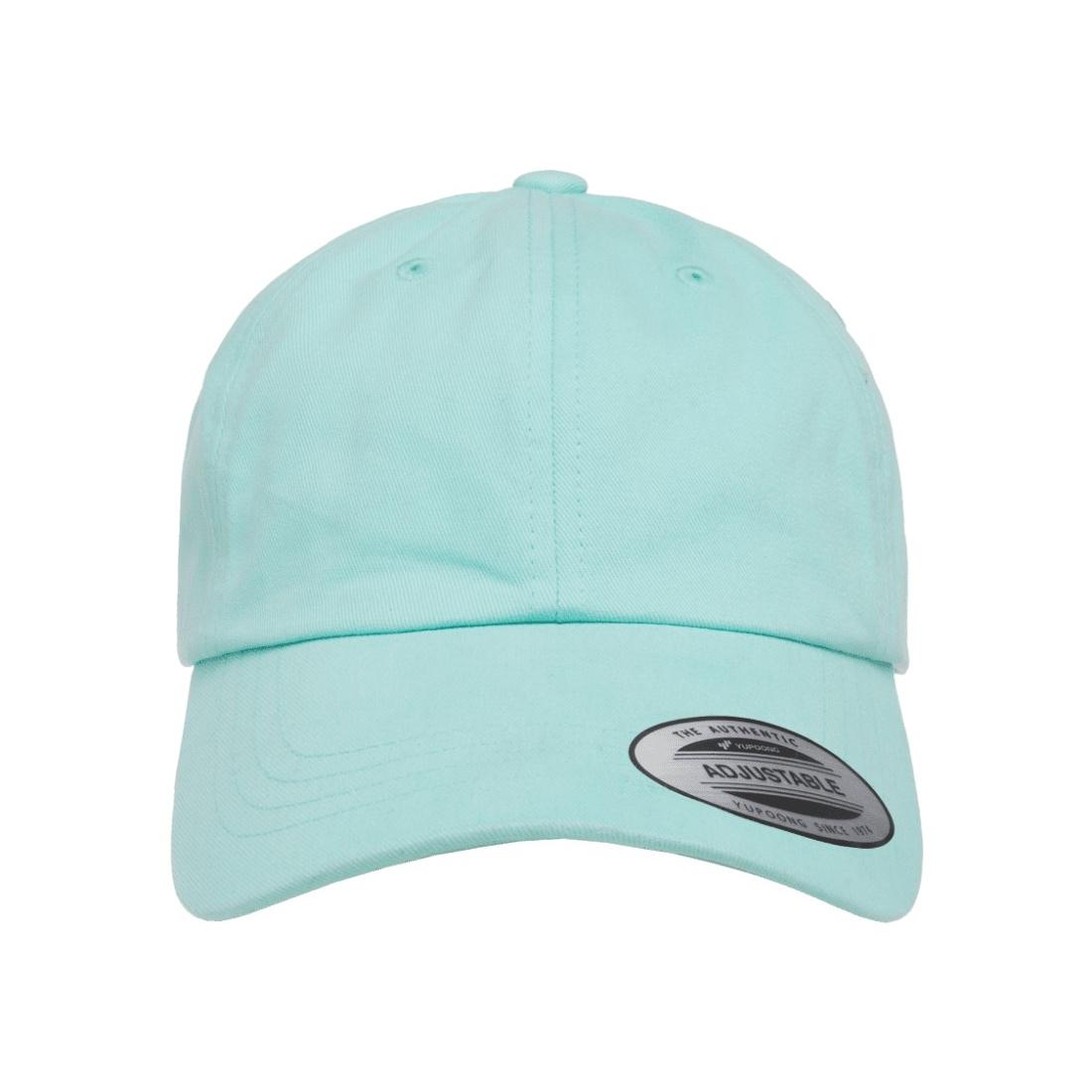 Flexfit by Yupoong dad cap van perzikkatoenen keperstof One Size
