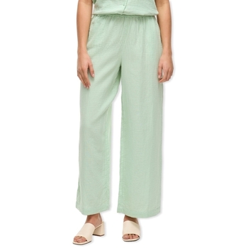 Vila Broek  Lania Wide Trousers - Silt Green