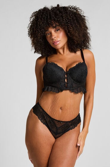 Hunkemöller Brazilian Posie Zwart