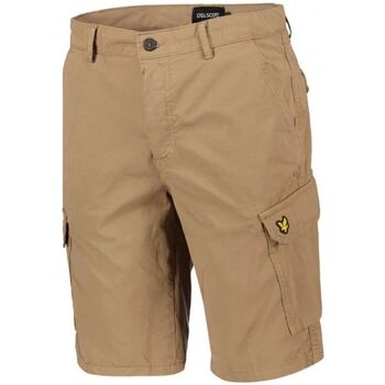 Lyle & Scott Korte Broek Lyle & Scott SH1815IT WEMBLEY CARGO-W2103 BEIGE