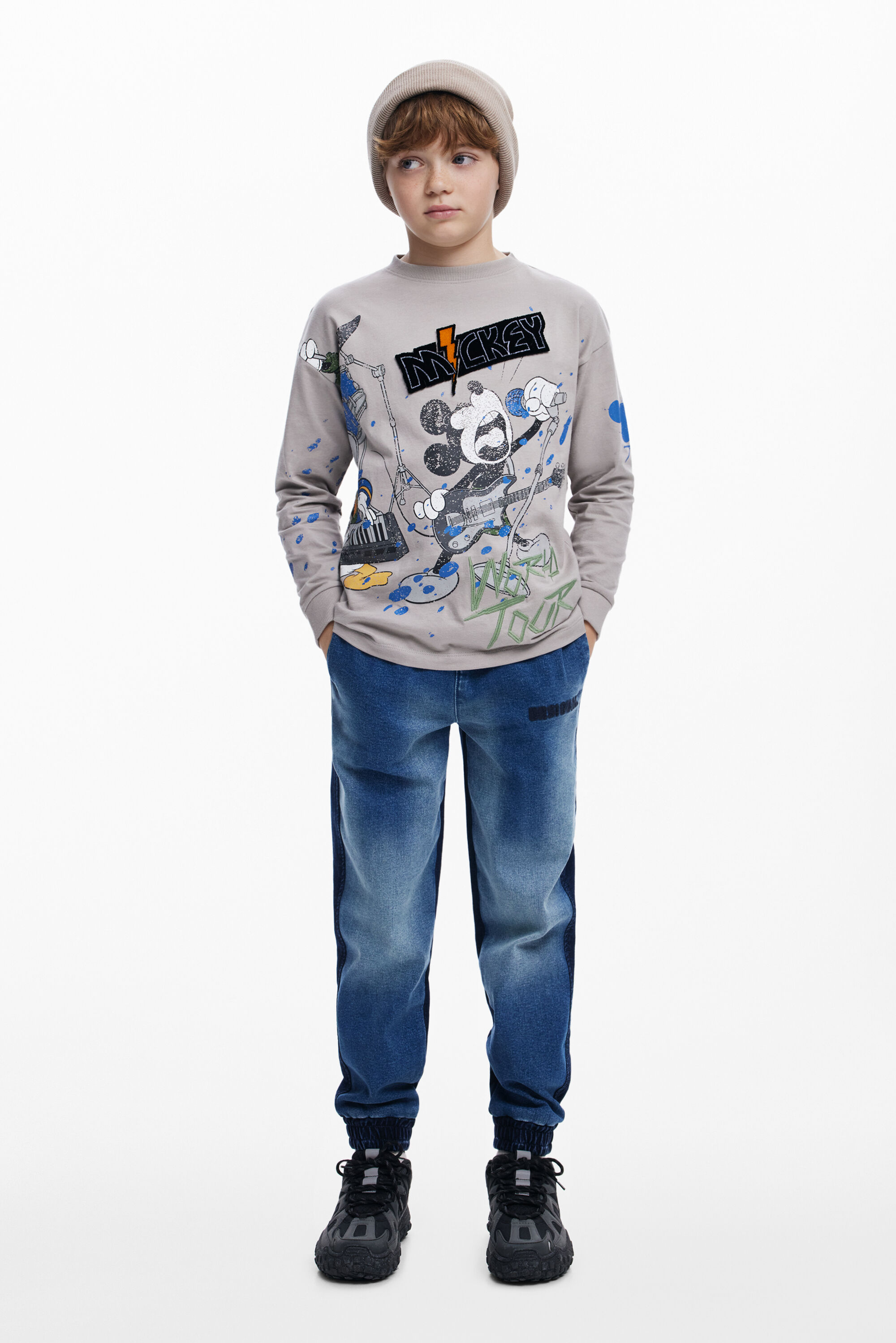 Desigual Mickey™ World Tour T-shirt - WHITE