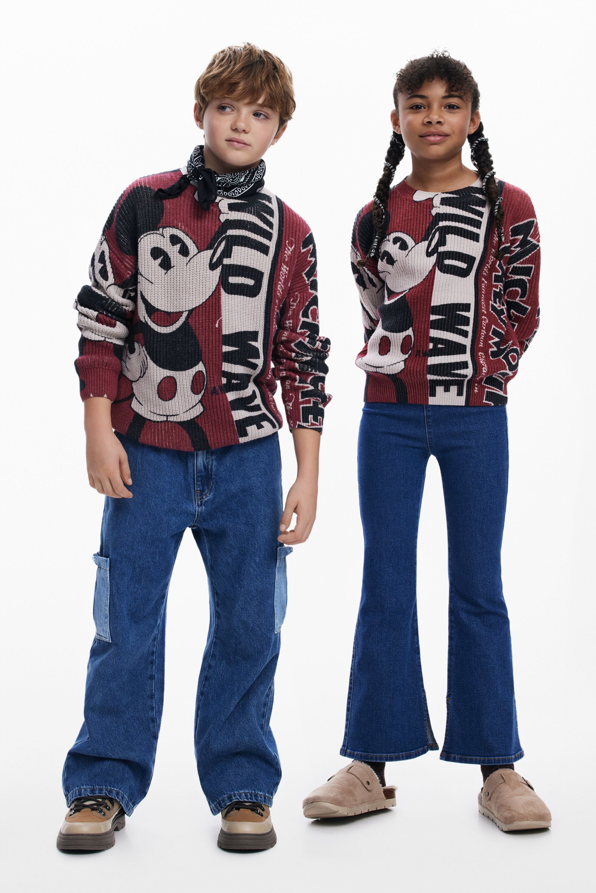 Desigual Mickey Mouse™ trui - RED