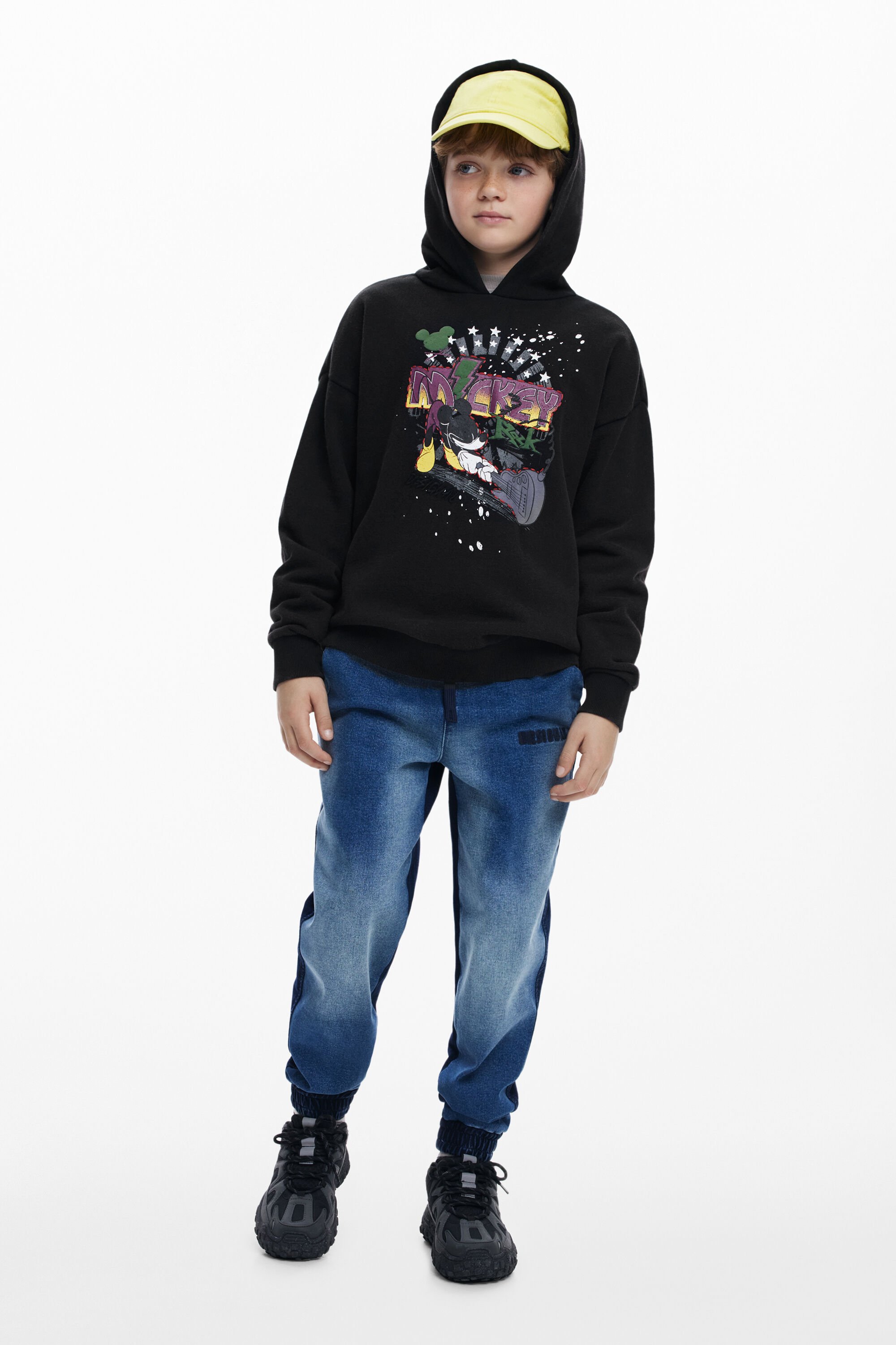Desigual Mickey™ Rock sweatshirt - BLACK