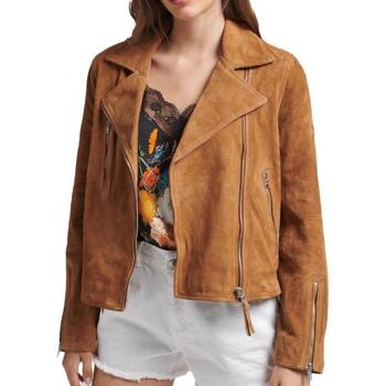 Superdry Leren Jas  -