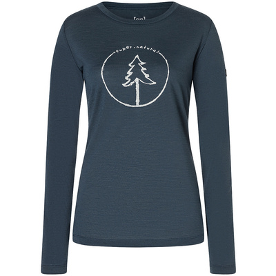 Super.Natural Dames Bubble Tree Longsleeve