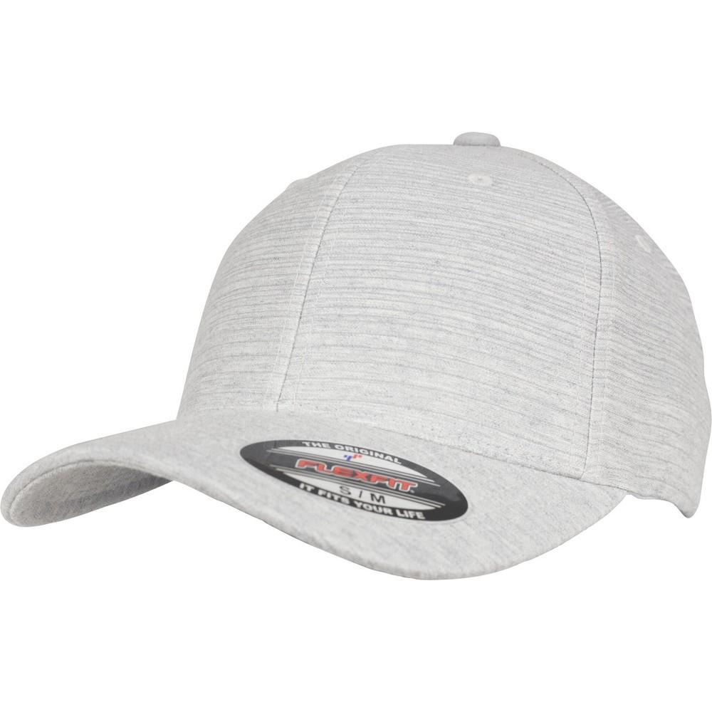 Flexfit by Yupoong gemêleerde jersey pet, unisex volwassenen L/XL ivoor