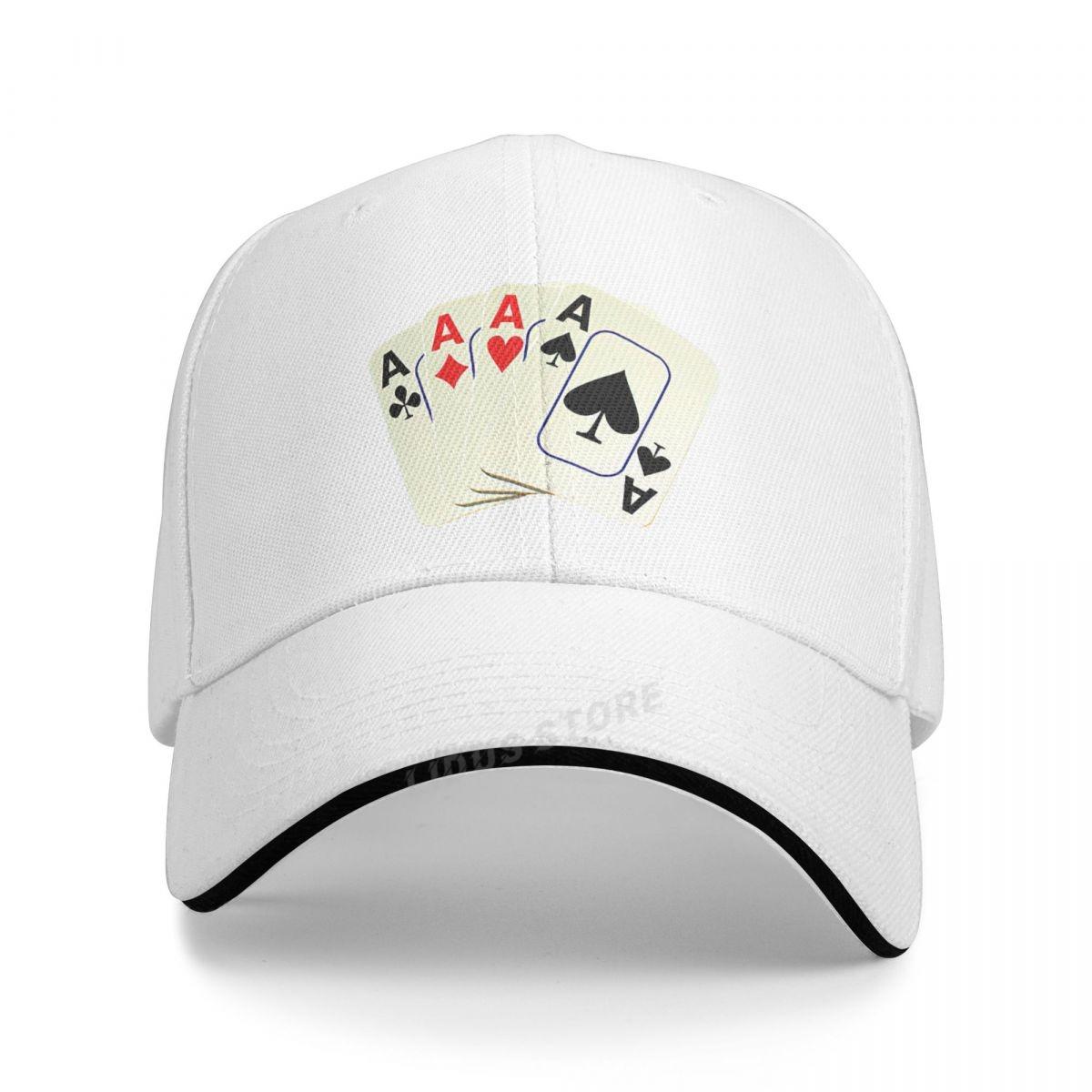 Colorbobble CAP Kaartspeler Poker Cap Baseball Cap Hoed Lente Vrouwen Vis Sport Czapka Zomer Zwart Zon Bonnet Heren Hip Hop Bedrukt One Size