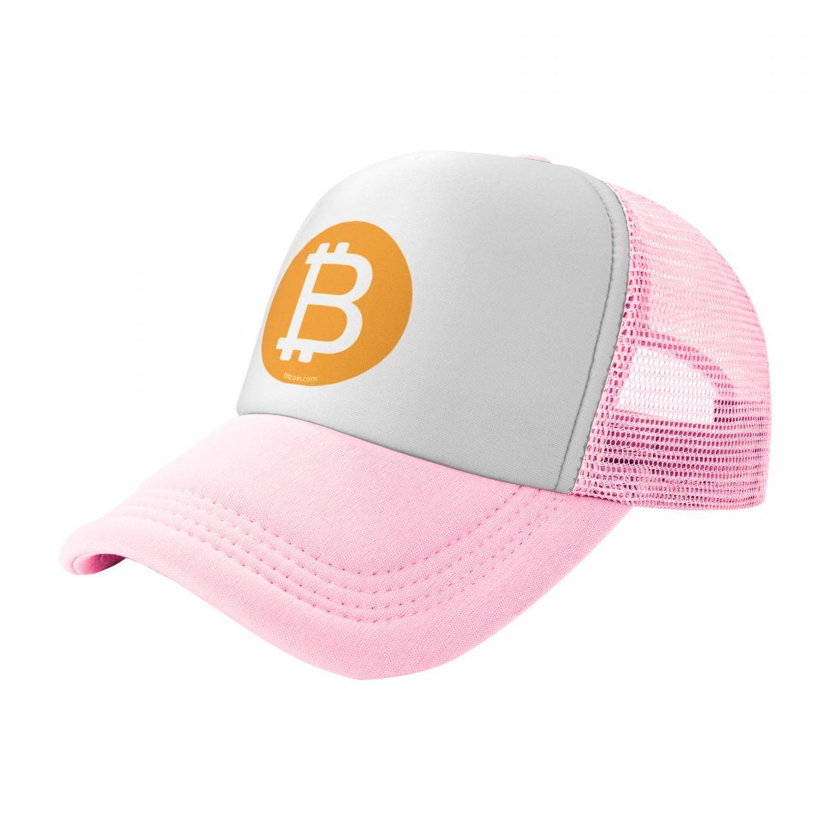 NOmo Home Bitcoin Store - Bitcoin B-baseballpet Zomer ademende mesh-hoed Sport-zonbeschermingsschild Unisex mesh-caps Adjustable