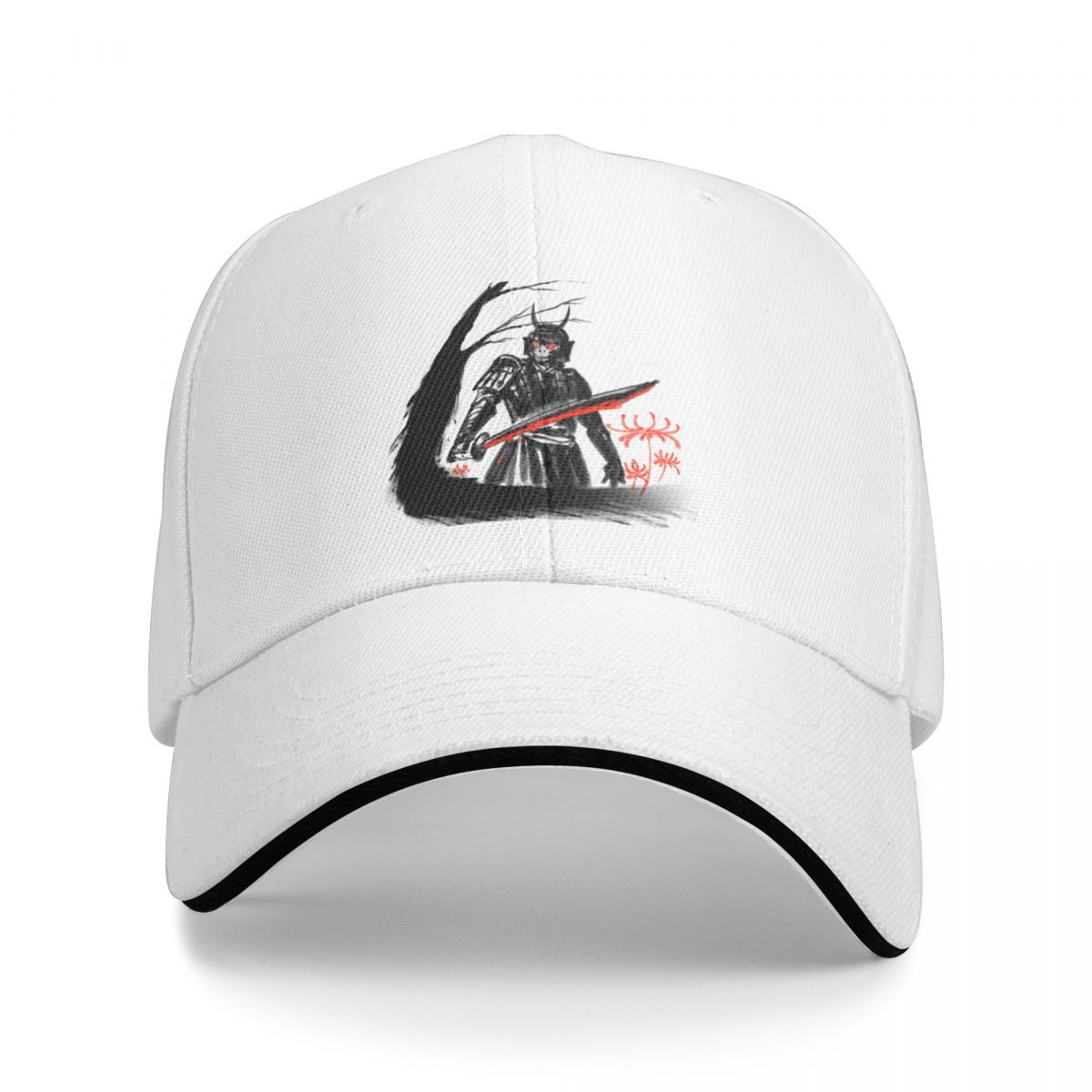 WHITE NOVA Samurai Warrior-pantser en Katana Baseball Cap Custom Cap |-F-| Hoed Dames Unisex'S