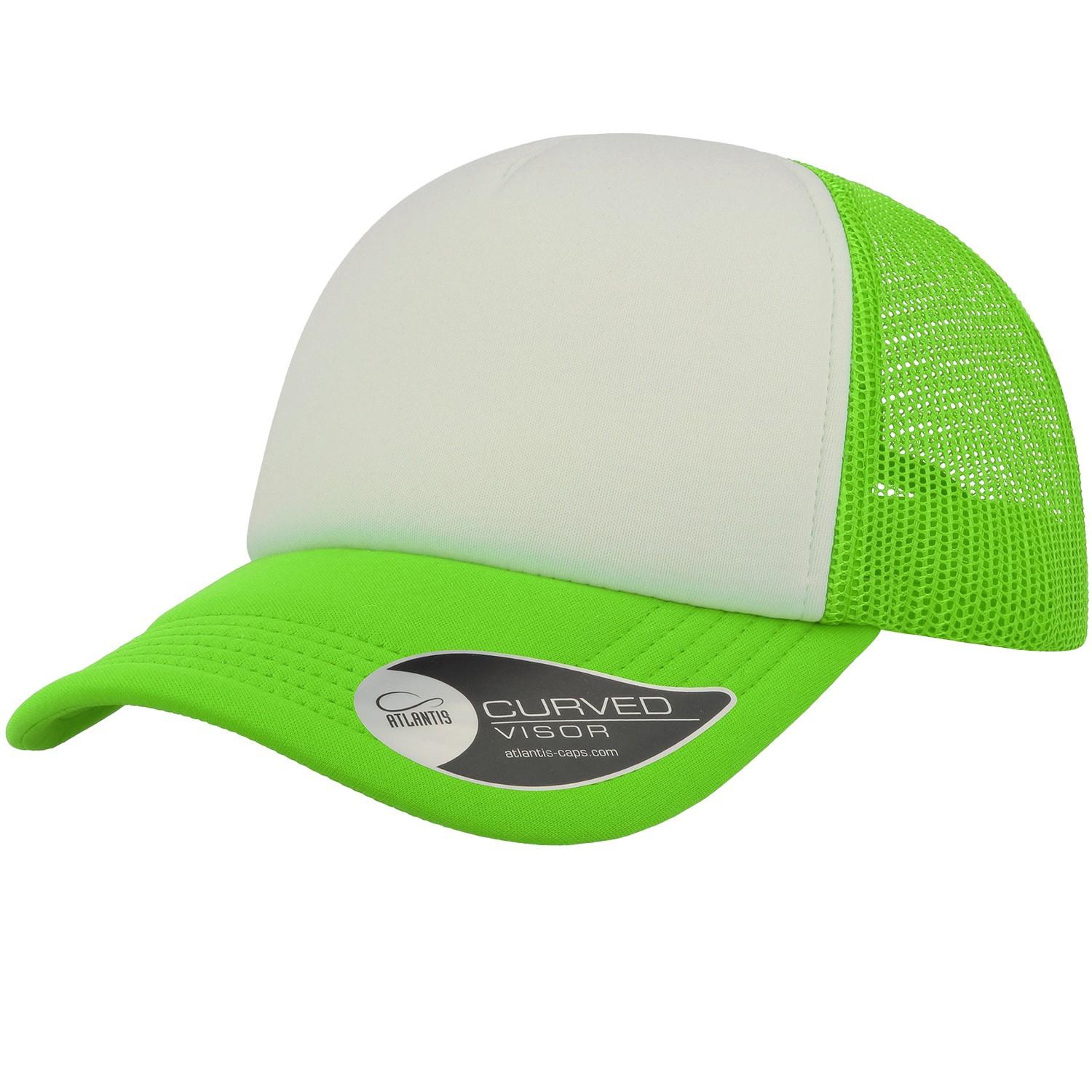 Atlantis Unisex volwassen Rapper 5 Panel Trucker Cap One Size