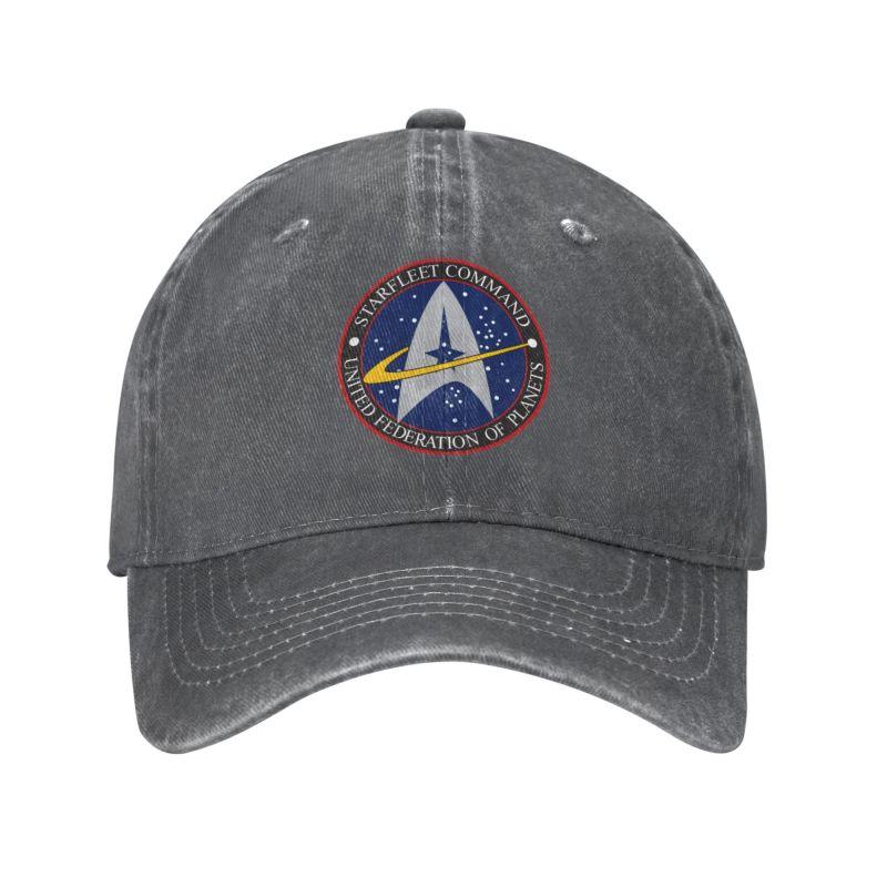 JUNE CAP Klassieke katoenen Star Treks-film honkbalpet Unisex dames op maat verstelbare Unisex Dad Hat Outdoor Adult Baseball Cap