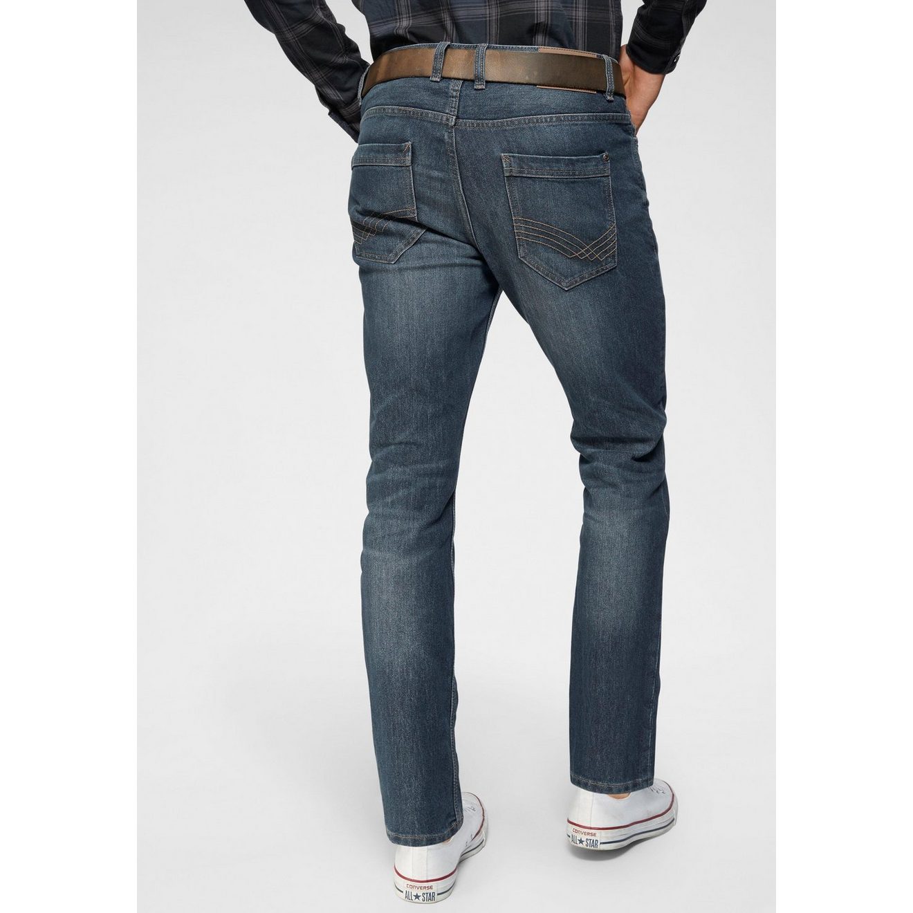 Tom Tailor 5-pocket jeans Marvin met kleine logoprint