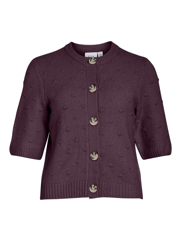 Vila Visofie ls knit cardgian #6 fuchsia