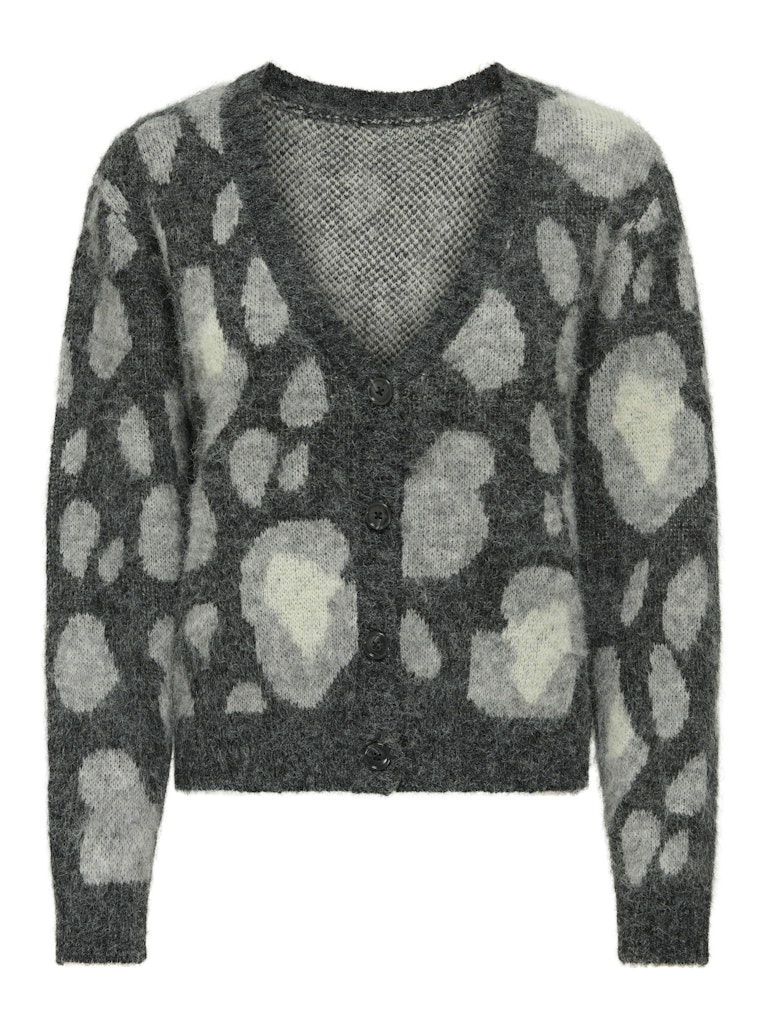 Only Onledelie life ls jq cardi v-neck knt dessin