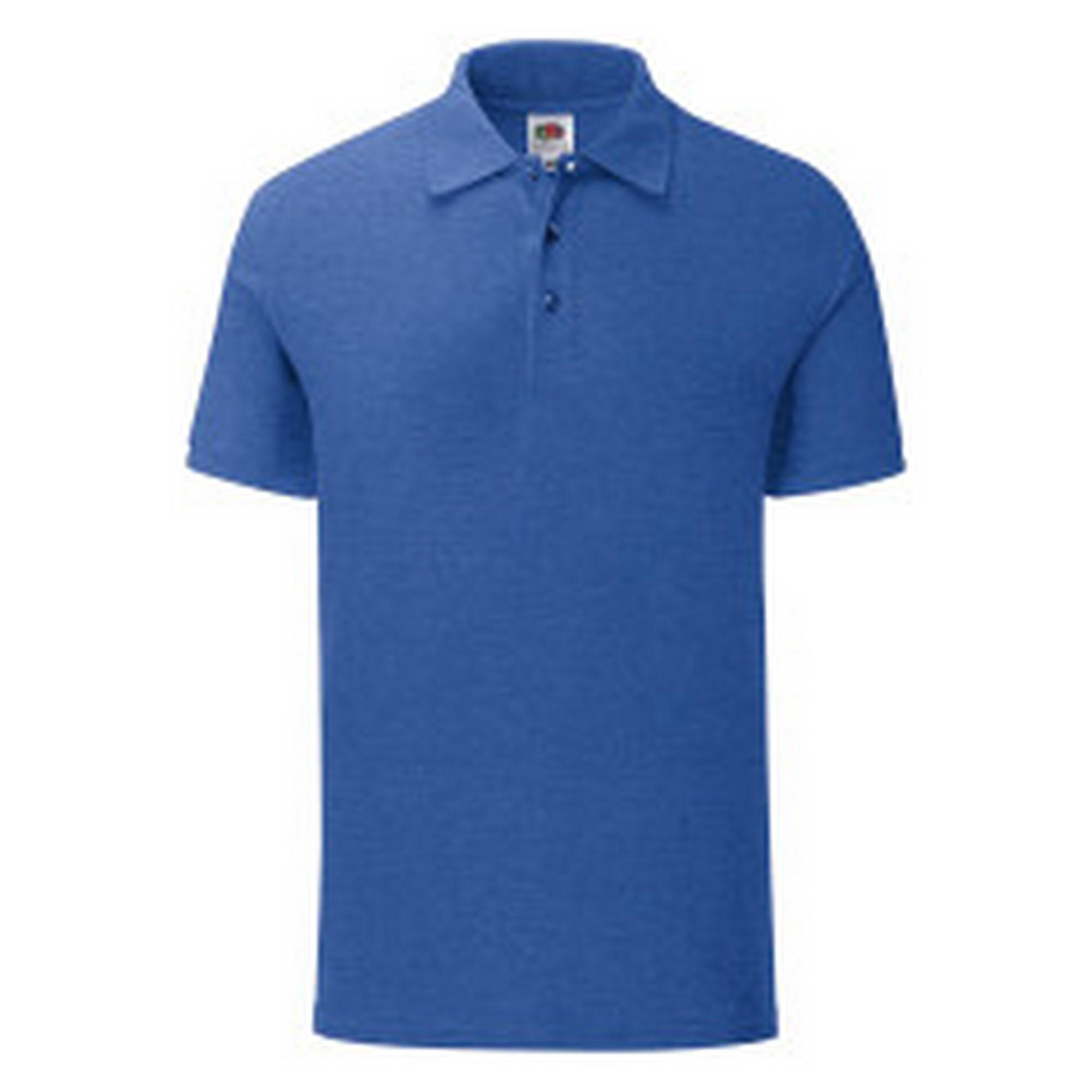Fruit Of The Loom Mens Iconic Polo Shirt S