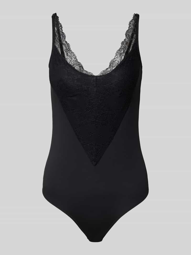 Pieces Body PCOLIVIA SL LACE BODYSTOCKING NOOS