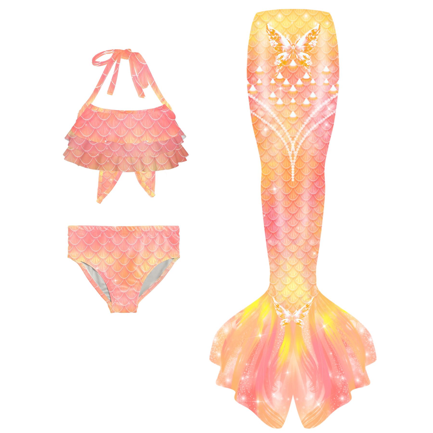 Got Now New Style Mermaid Bikini Swimsuit for Girls - Holiday and Hot Spring Performance Wear 110