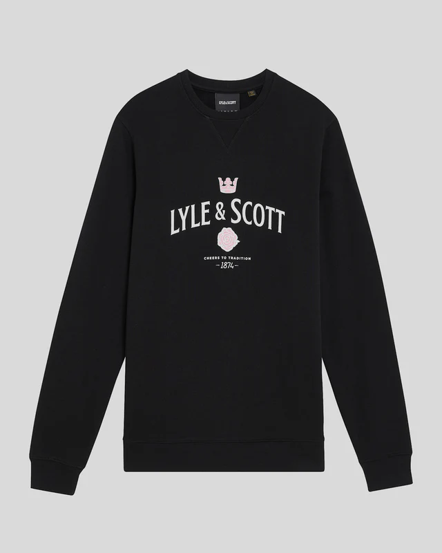 Lyle and Scott Cheers to crew neck -