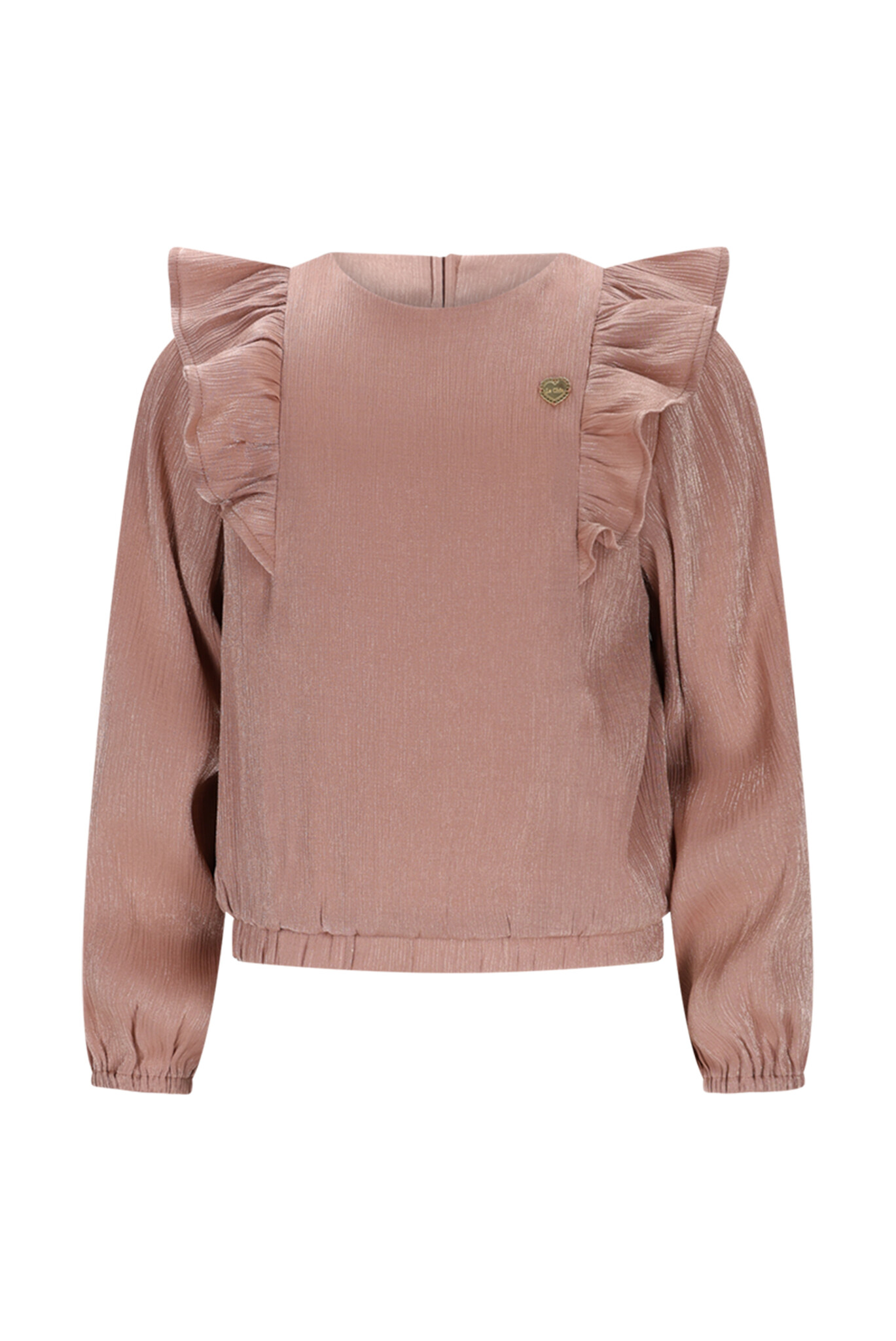 Le Chic winter blouse meisjes - bruin/rood - Every