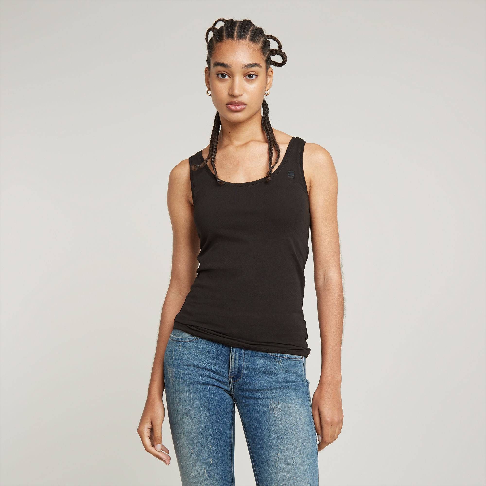 G-Star RAW Base Tanktop - Zwart - Dames