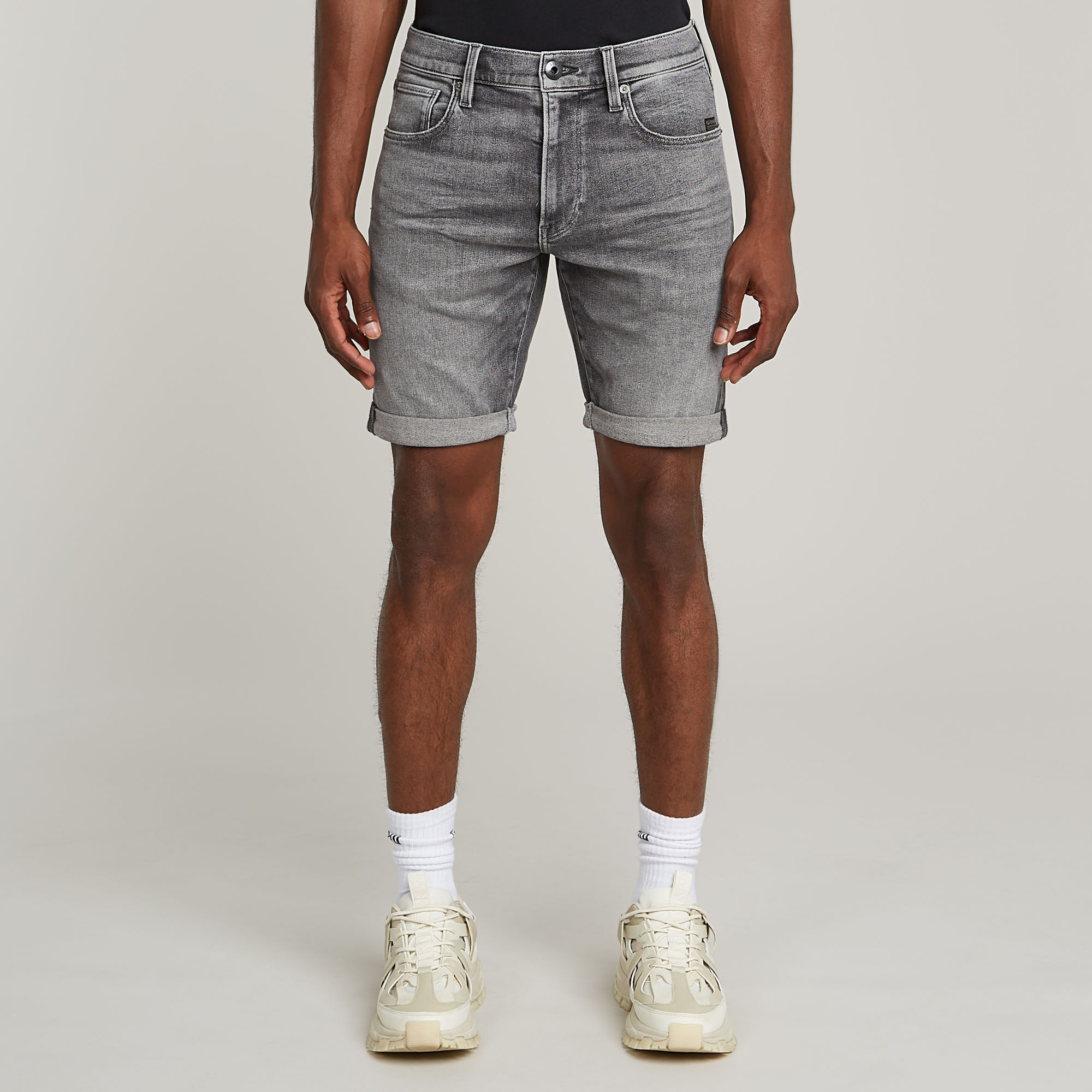 G-Star RAW 3301 Slim Denim Short - Grijs - Heren