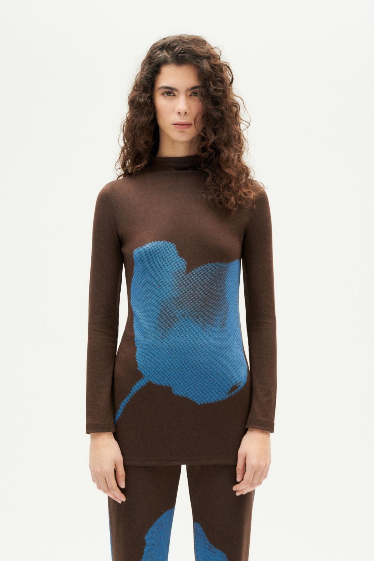 Thinking mu Damen vegan Obere Blume Vela Braun