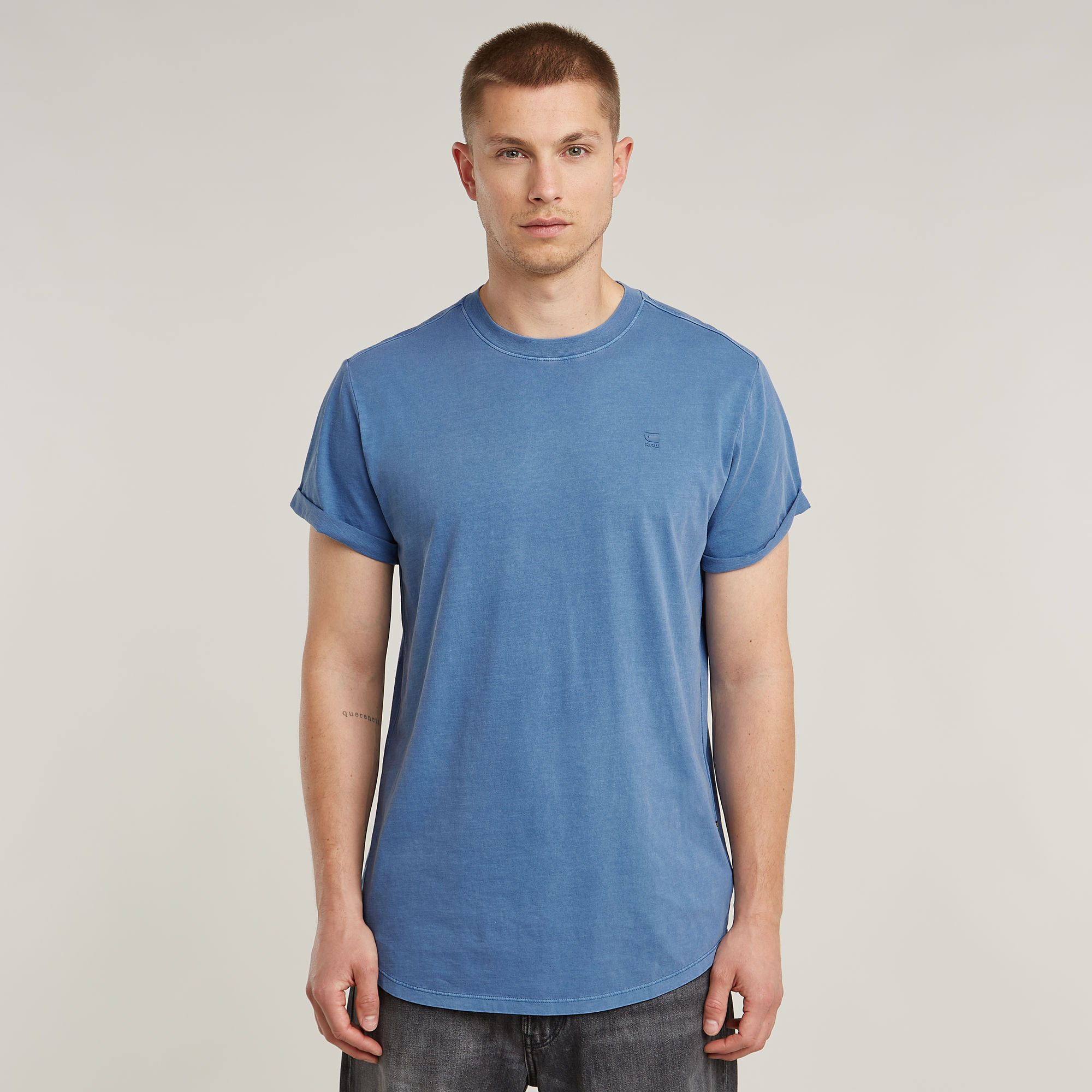 G-Star RAW Lash T-Shirt - Midden blauw - Heren