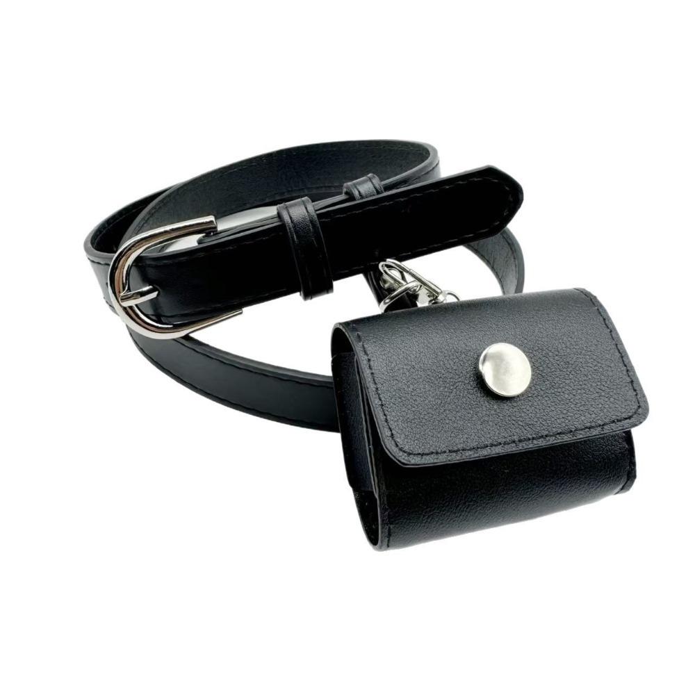 Ywteofbg 2 in 1 Belt With Bag PU Leather Coin Purse Fashion Waist Bag  Trouser Dress Decoration