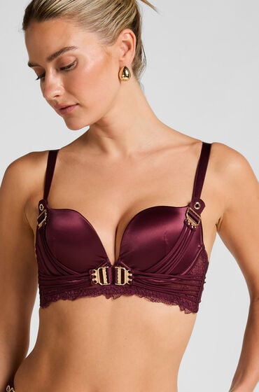 Hunkemöller Voorgevormde longline beugel bh Avela Rood