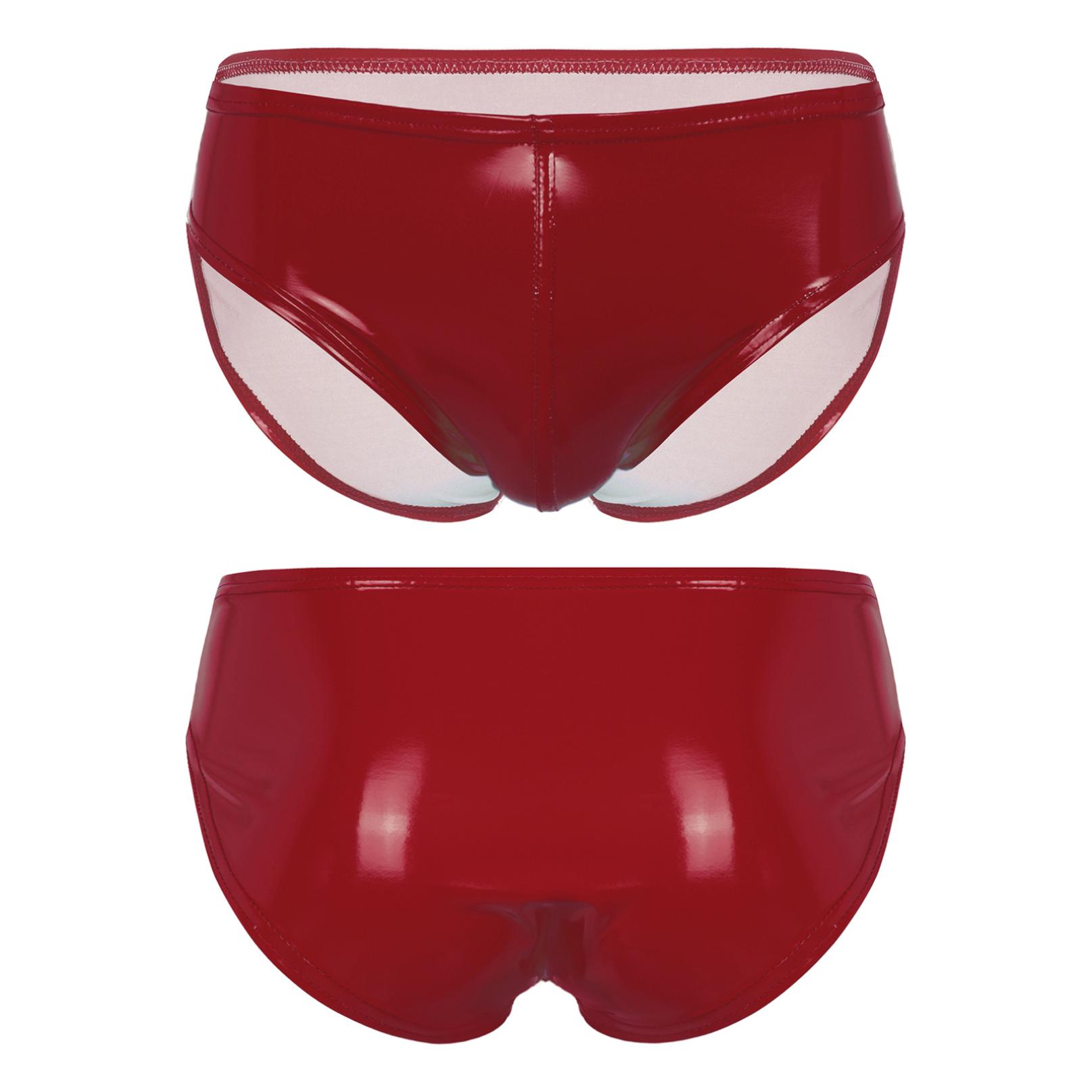 Inhzoy Zomer heren comfortabele boxershorts zwembroek ondergoed strandkleding sport zwembroek XL rood