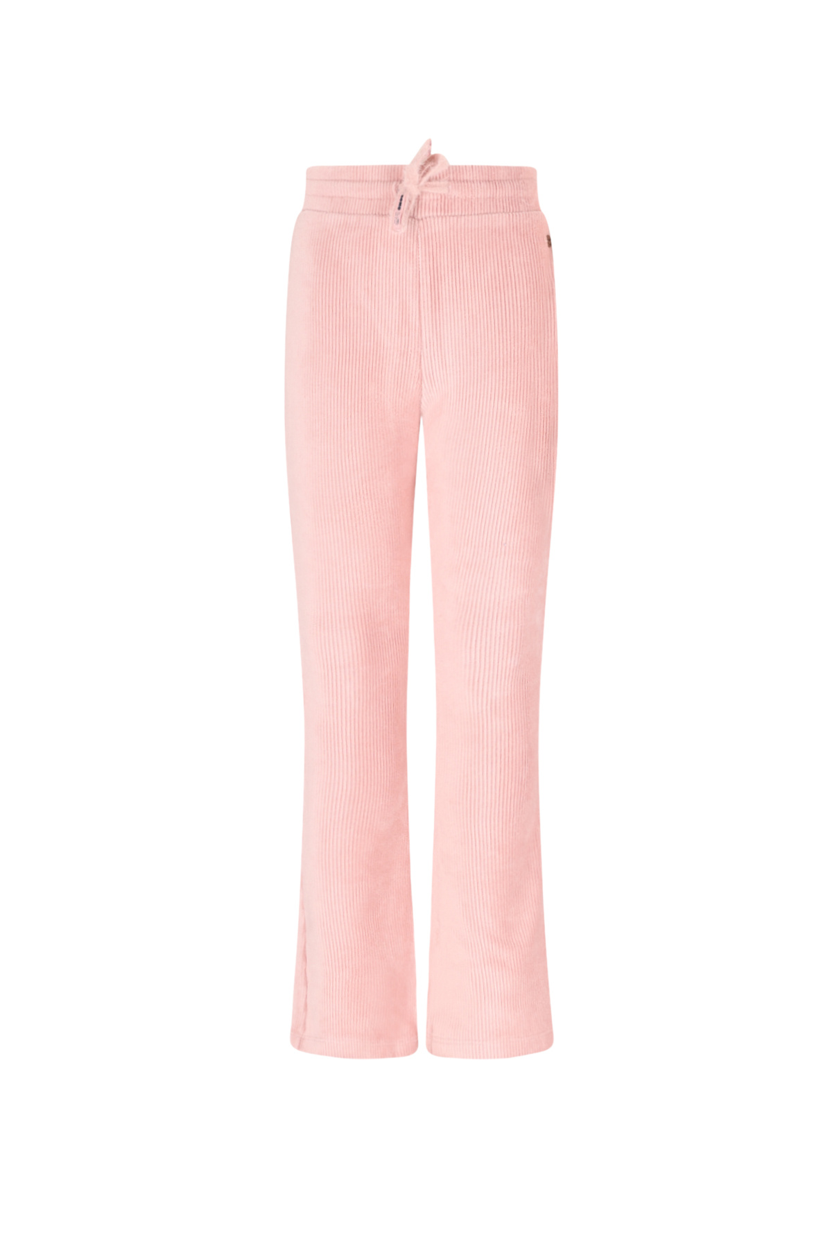 NoNo winter velvet flare broek meisjes - roze - Sady - rib