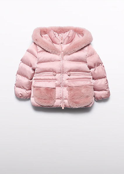 Abel & Lula winter winterjas meisjes - roze