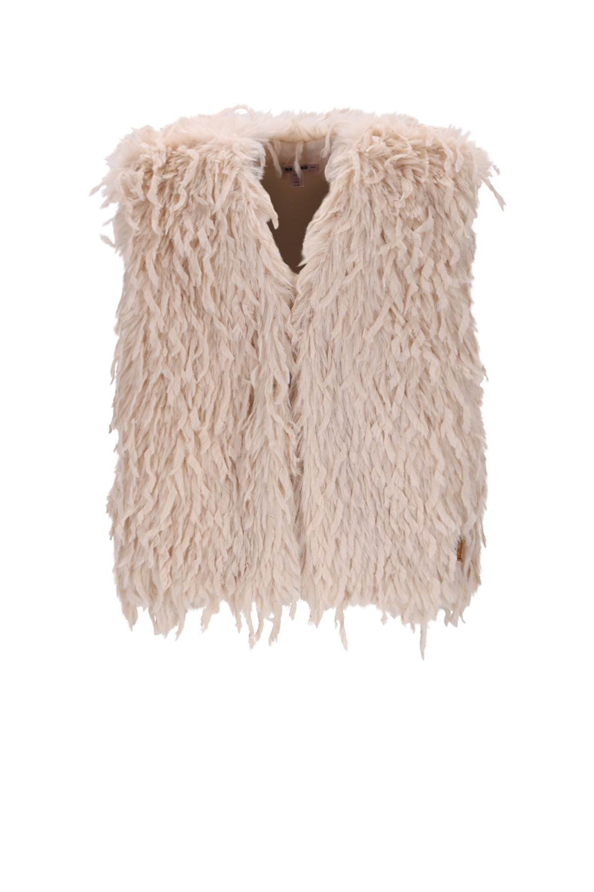 NoNo winter gilet meisjes - ivoor - Kath - fur